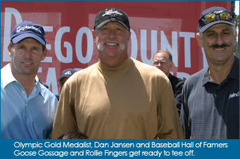 Dan Jansen, Goose Gossage & Rollie Fingers